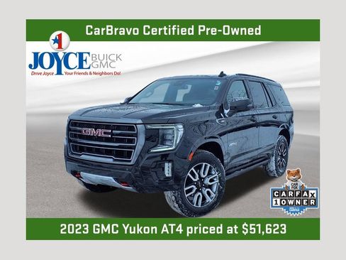 Certified 2023 GMC Yukon AT4 w/ AT4 Premium Package AWD/4WD image 1