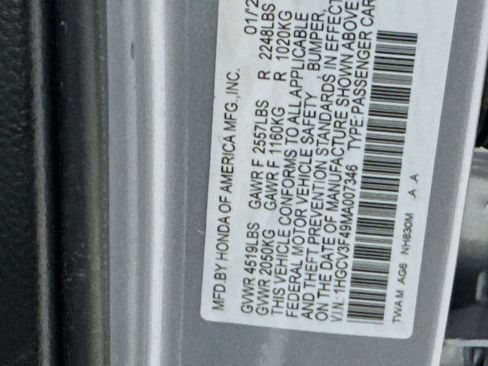 Used 2021 Honda Accord EX image 43