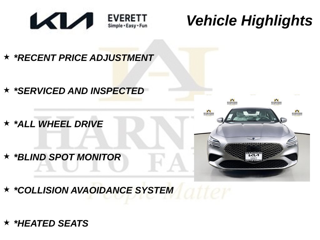 Used 2023 Genesis G70 2.0T AWD/4WD image 9