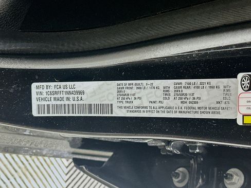 Used 2022 RAM 1500 Big Horn AWD/4WD image 12