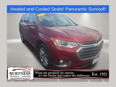 Certified 2018 Chevrolet Traverse Premier w/ Driver Confidence II Package FWD image 1