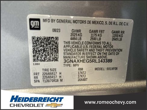 Used 2024 Chevrolet Equinox LS w/ LS Convenience Package FWD image 8