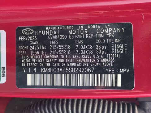 Used 2025 Hyundai Kona SEL FWD image 33