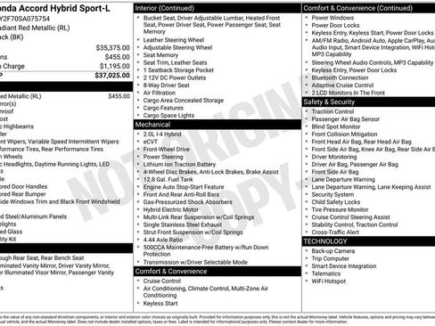 Used 2025 Honda Accord Sport image 33