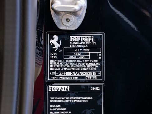 Used 2022 Ferrari Roma image 30