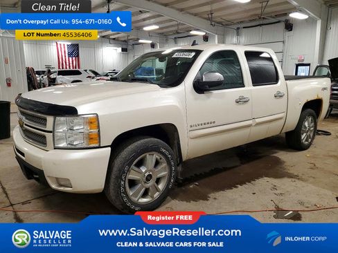 Used 2013 Chevrolet Silverado 1500 LTZ w/ LTZ White Diamond Edition AWD/4WD image 1