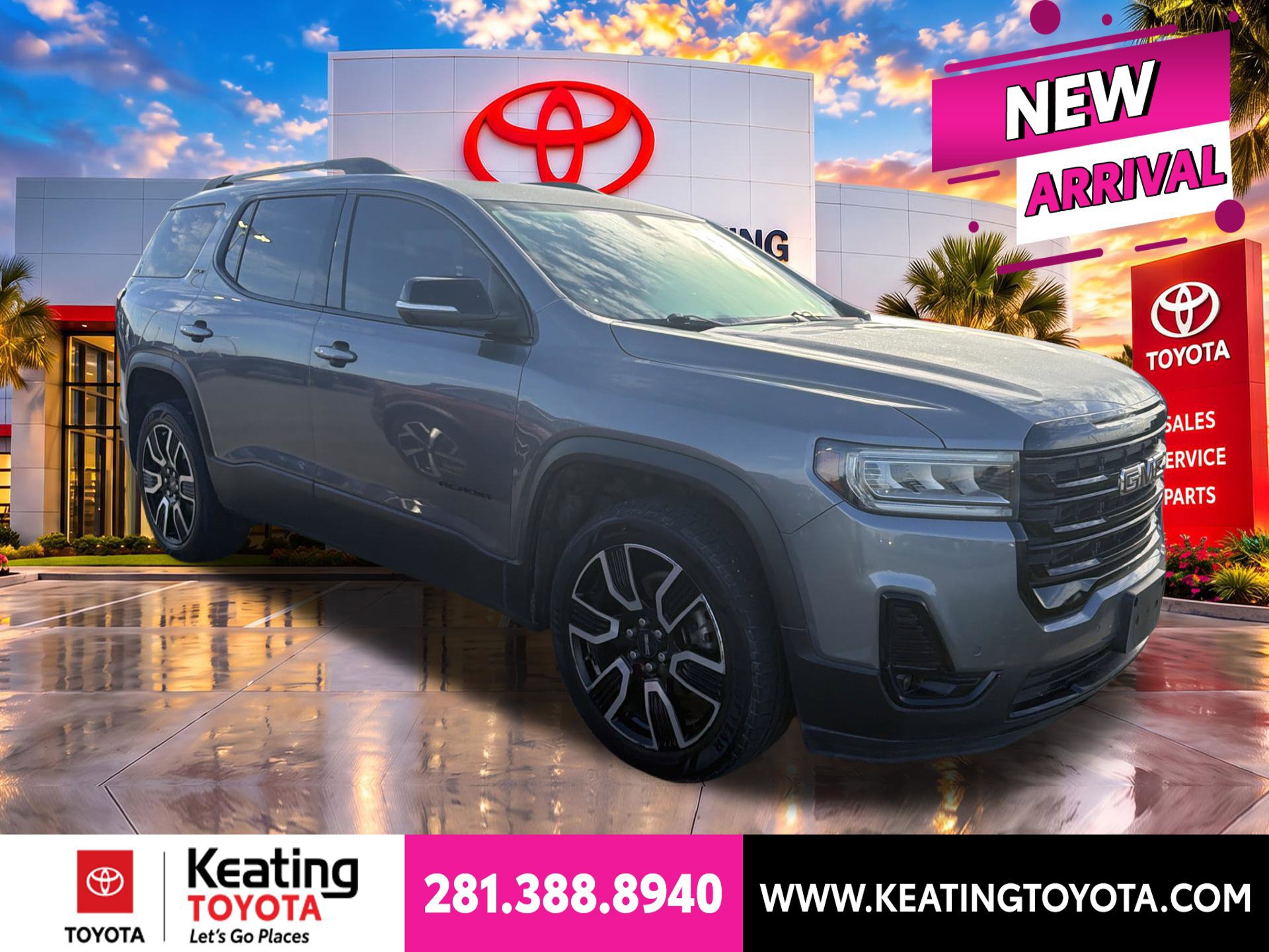 Used 2021 GMC Acadia SLT w/ Elevation Edition FWD image 1