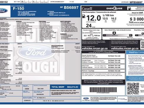 Used 2021 Ford F150 XLT w/ Equipment Group 302A High AWD/4WD image 2