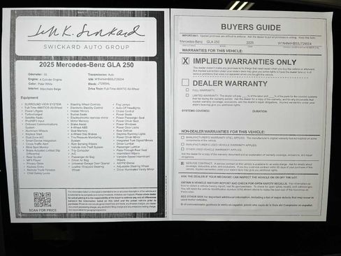 Certified 2025 Mercedes-Benz GLA 250 4MATIC image 38