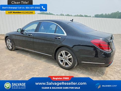 Used 2019 Mercedes-Benz S 450 4MATIC Sedan image 3