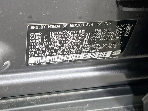 Used 2023 Honda HR-V LX image 29