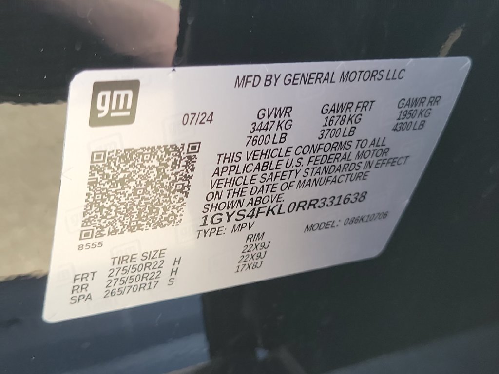 Certified 2024 Cadillac Escalade Sport w/ Touring Package AWD/4WD image 34