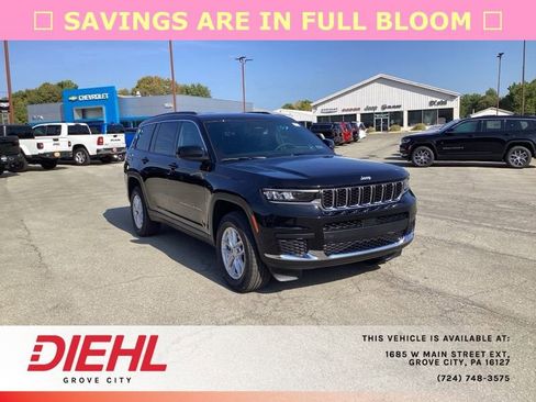 New 2025 Jeep Grand Cherokee L Laredo w/ Luxury Tech Group I AWD/4WD image 1