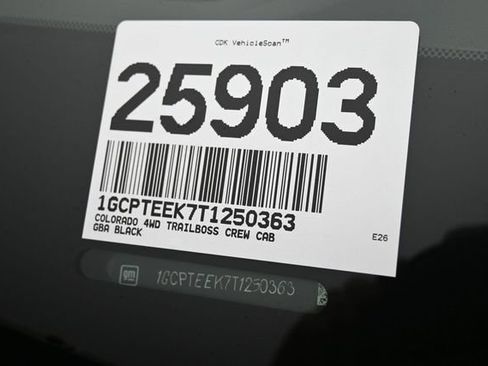 New 2026 Chevrolet Colorado Trail Boss AWD/4WD image 43