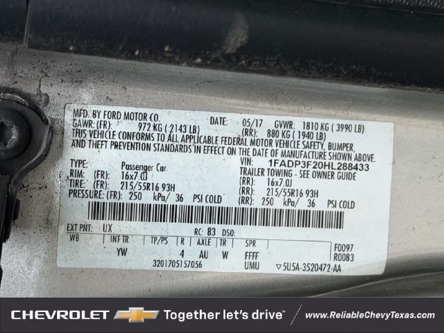 Used 2017 Ford Focus SE FWD image 31