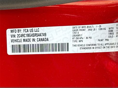 Used 2025 Chrysler Pacifica Select FWD image 33