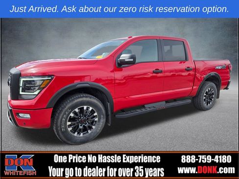 Used 2021 Nissan Titan PRO-4X w/ Pro-4x Convenience Package AWD/4WD image 3