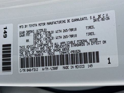 New 2026 Toyota Tacoma TRD Off-Road image 34