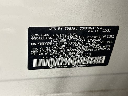 Used 2022 Subaru Forester Wilderness AWD/4WD image 9