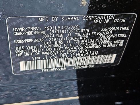 Certified 2025 Subaru Forester Limited AWD/4WD image 19