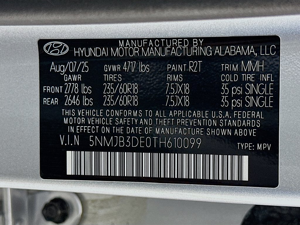Certified 2026 Hyundai Tucson SEL Plus FWD image 31