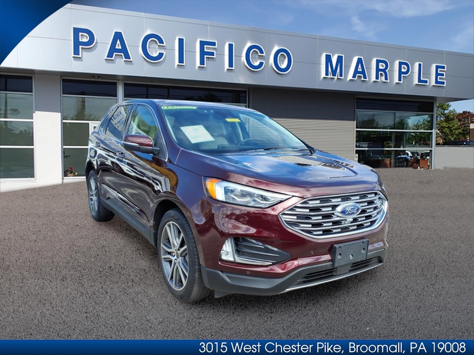 Certified 2024 Ford Edge Titanium w/ Equipment Group 301A AWD/4WD image 1
