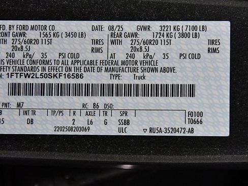 New 2025 Ford F150 STX w/ Equipment Group 200A image 39