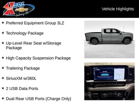 Certified 2024 Chevrolet Silverado 1500 High Country w/ Technology Package AWD/4WD image 2