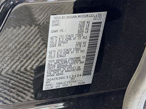 Used 2025 Nissan Murano SL AWD/4WD image 33
