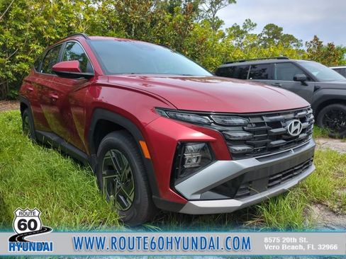 Certified 2025 Hyundai Tucson Blue AWD/4WD image 1