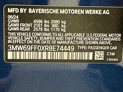 Used 2024 BMW 330i Sedan w/ Convenience Package RWD image 34