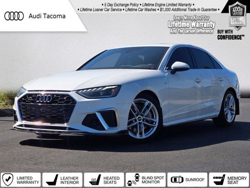 Used 2022 Audi A4 2.0T Premium Plus AWD/4WD image 1