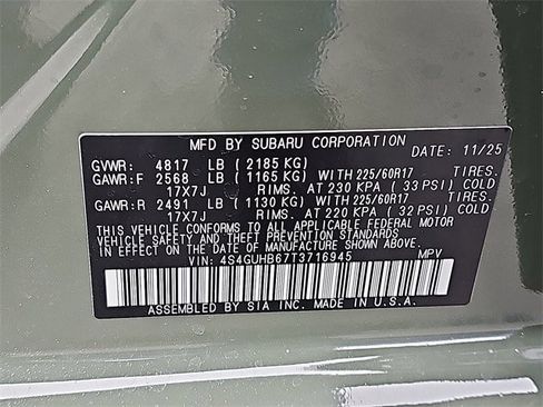 New 2026 Subaru Crosstrek 2.5i image 20