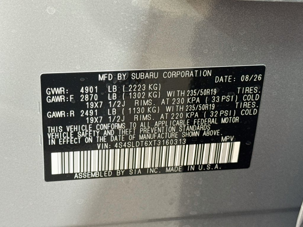 New 2026 Subaru Forester Touring AWD/4WD image 45