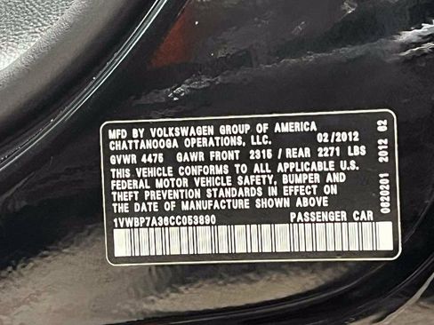 Used 2012 Volkswagen Passat 2.5 SE FWD image 35