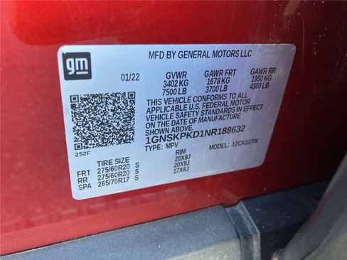 Used 2022 Chevrolet Tahoe Z71 w/ Max Trailering Package image 30