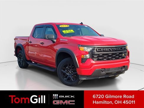 Used 2022 Chevrolet Silverado 1500 Custom AWD/4WD image 1
