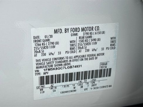 Used 2020 Ford Explorer ST image 29