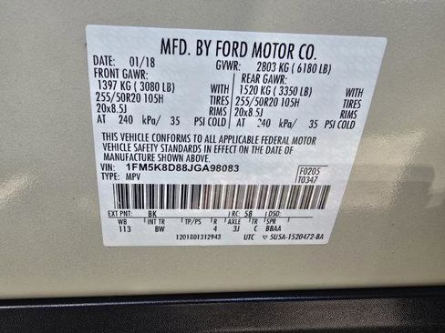 Used 2018 Ford Explorer XLT w/ Equipment Group 202A image 37