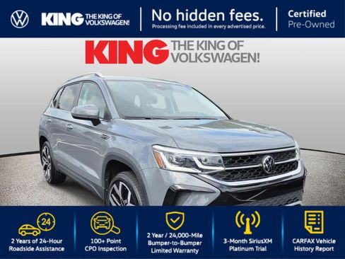 Certified 2023 Volkswagen Taos SEL AWD/4WD image 1