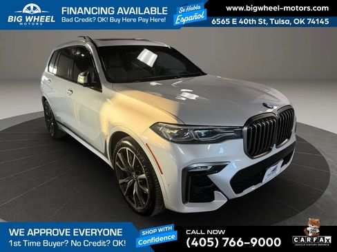 Used 2021 BMW X7 M50i w/ Dynamic Handling Package AWD/4WD image 7