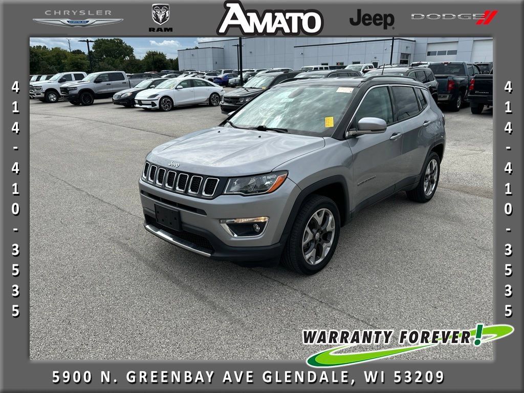 Used 2020 Jeep Compass Limited AWD/4WD image 1