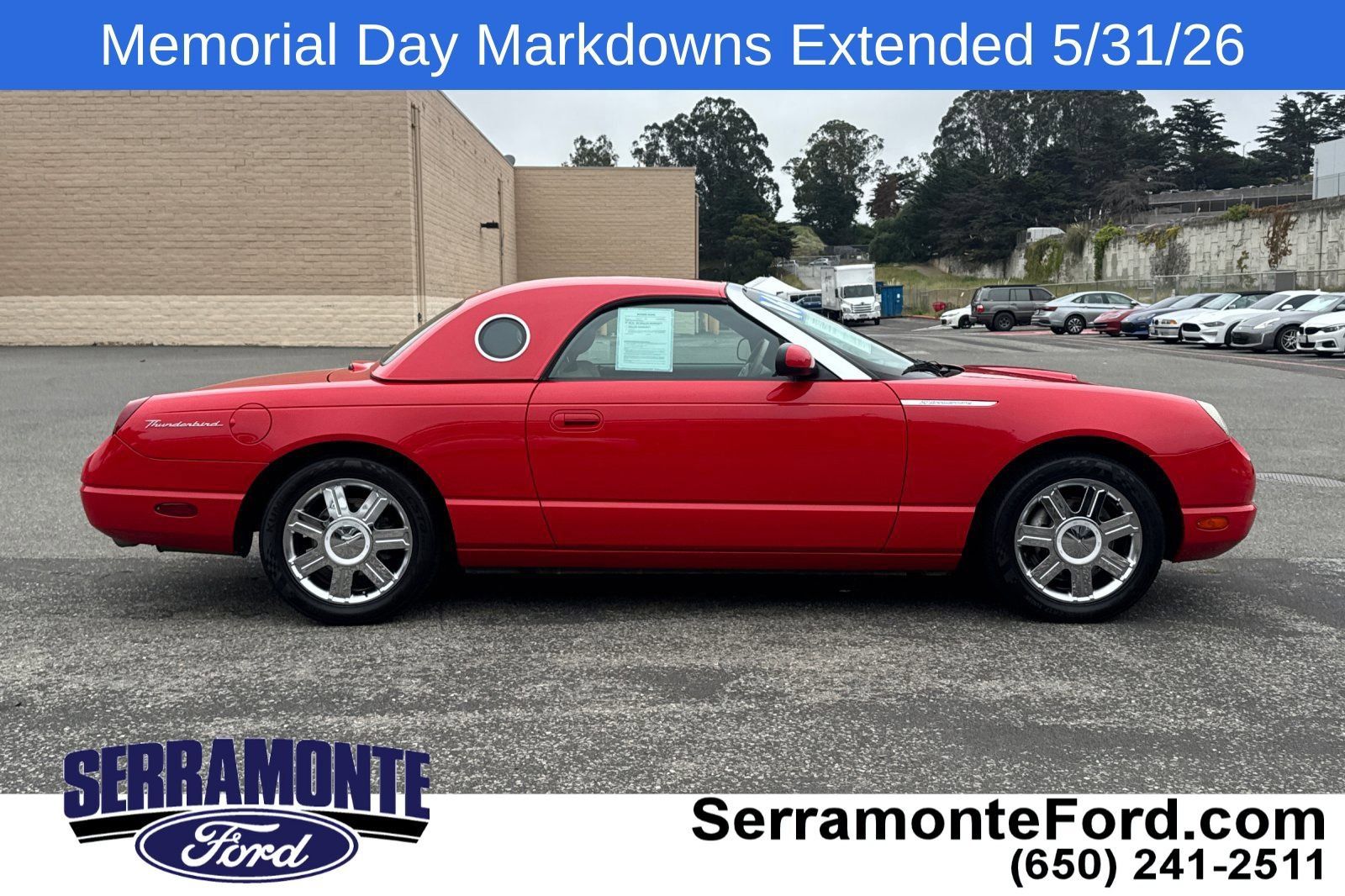 Used Red Ford Thunderbird for Sale Near Me - Autotrader
