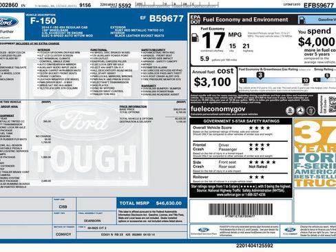 Used 2014 Ford F150 FX4 w/ FX Appearance Package AWD/4WD image 26