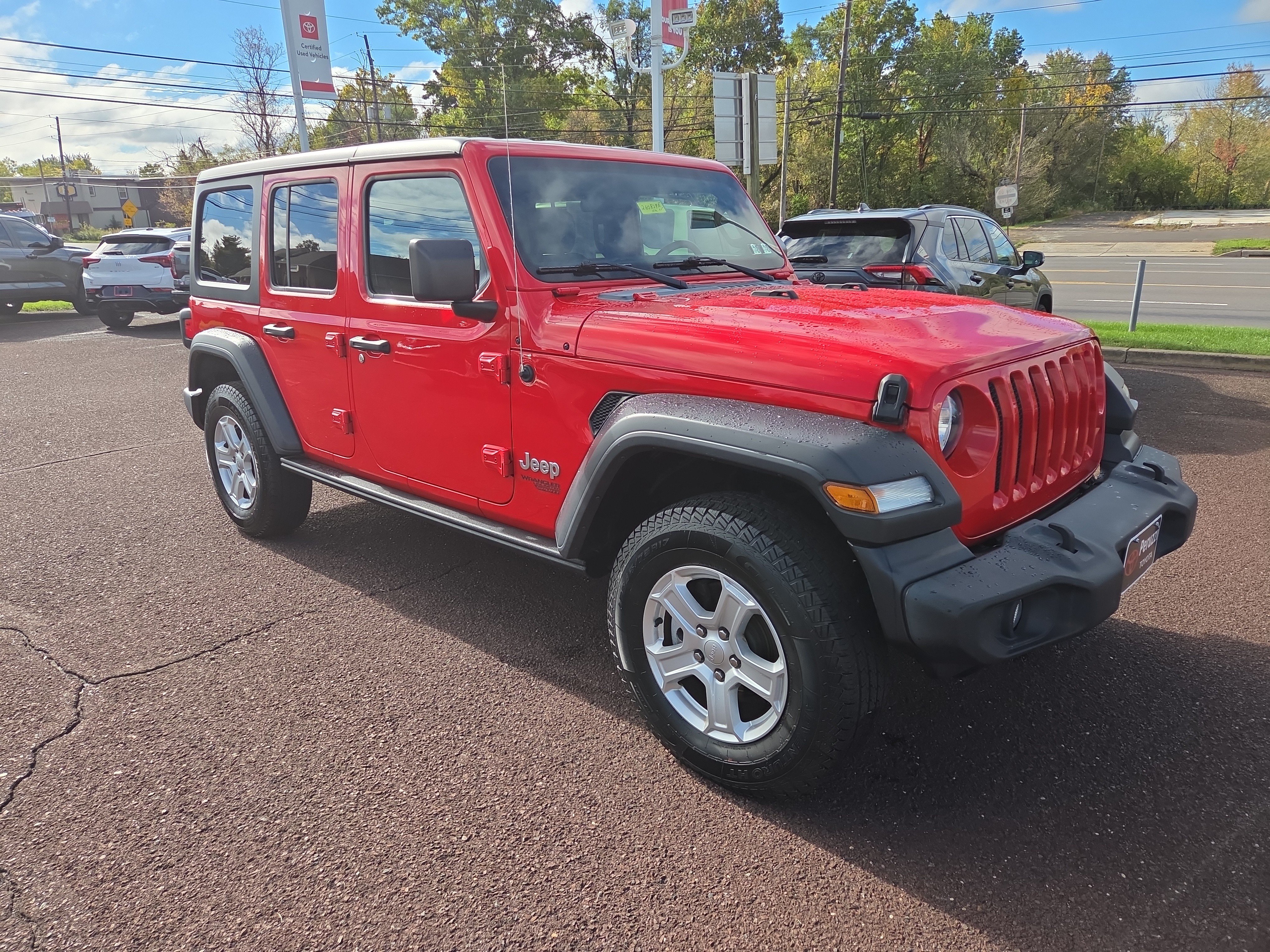 Used 2021 Jeep Wrangler Unlimited Sport AWD/4WD image 1