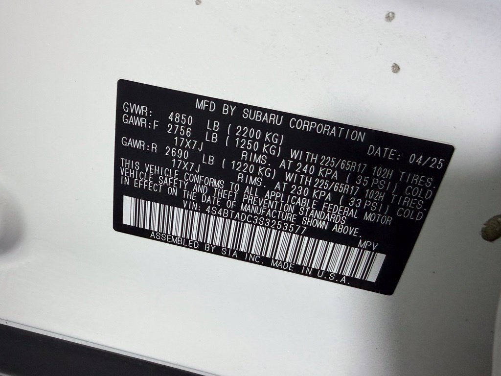 Used 2025 Subaru Outback Premium AWD/4WD image 26