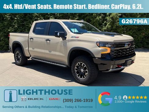 Used 2022 Chevrolet Silverado 1500 ZR2 w/ Technology Package AWD/4WD image 1