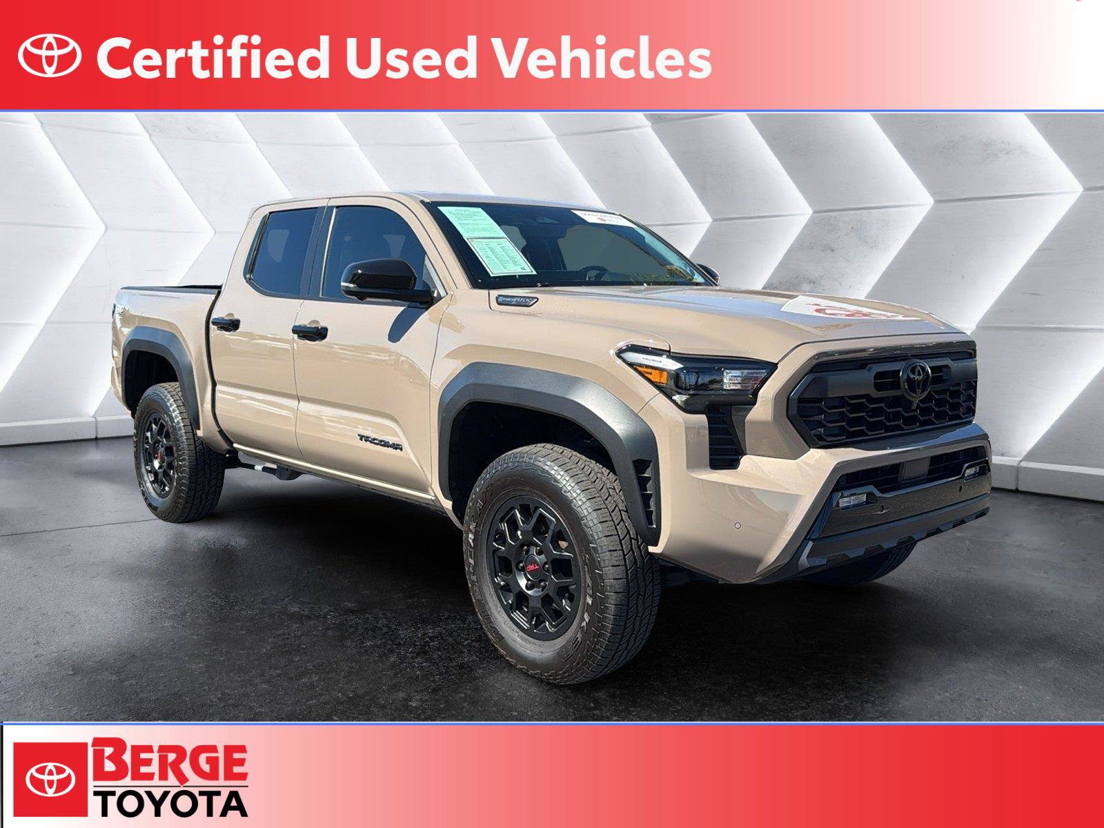 Certified 2026 Toyota Tacoma TRD Off-Road w/ TRD Off Road Premium Package AWD/4WD image 1