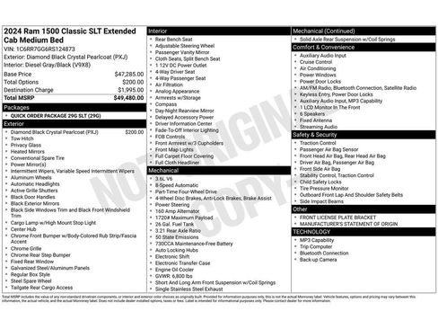 Used 2024 RAM 1500 Classic SLT AWD/4WD image 26
