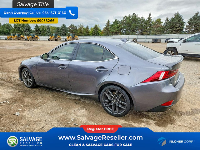 Used 2015 Lexus IS 250 w/ F-Sport Package RWD image 3